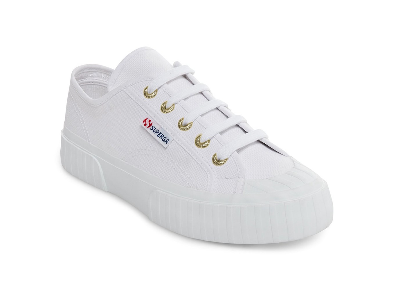 Superga Espadrille Womens - 2630 Stripe - White - LVQOG4378